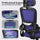 TRALT Office Chair Ergonomic Desk Chair, 330 LBS Home Mesh Office Desk Chairs with Wheels, Comfortable Gaming Chairs (Violet)