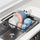 Seropy Roll Up Dish Drying Rack, Over the Sink Dish Drying Rack Kitchen Rolling Dish Drainer, Foldable Sink Rack Mat Stainless Steel Wire Dish Drying Rack for Kitchen Sink Counter Storage 17.5x11.8