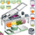 Fullstar The Original Pro Chopper - Vegetable Chopper and Spiralizer, Food Chopper with Container, Fruit Slicer, Kitchen Gadgets & Gifts, Home Essentials (4 in 1, White)