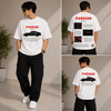 Porsche Inspired Premium Drop Shoulder T-Shirt - Oversized Streetwear | Alvix Mart