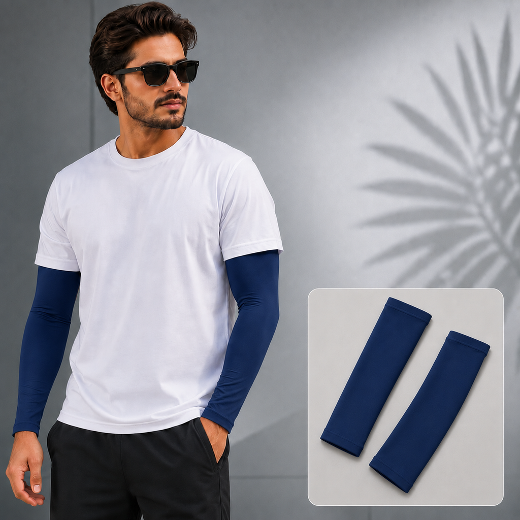 Premium UV Protection Arm Sleeves – Lightweight & Breathable | Alvix Mart