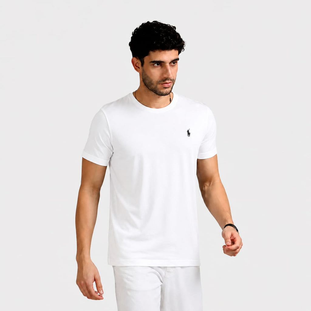 Premium Pack of 2 Cotton T-Shirts – Black & White | Alvix Mart