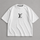 White Drop Shoulder Ribbed T-Shirt for Men – Premium Everyday Wear | Alvix Mart