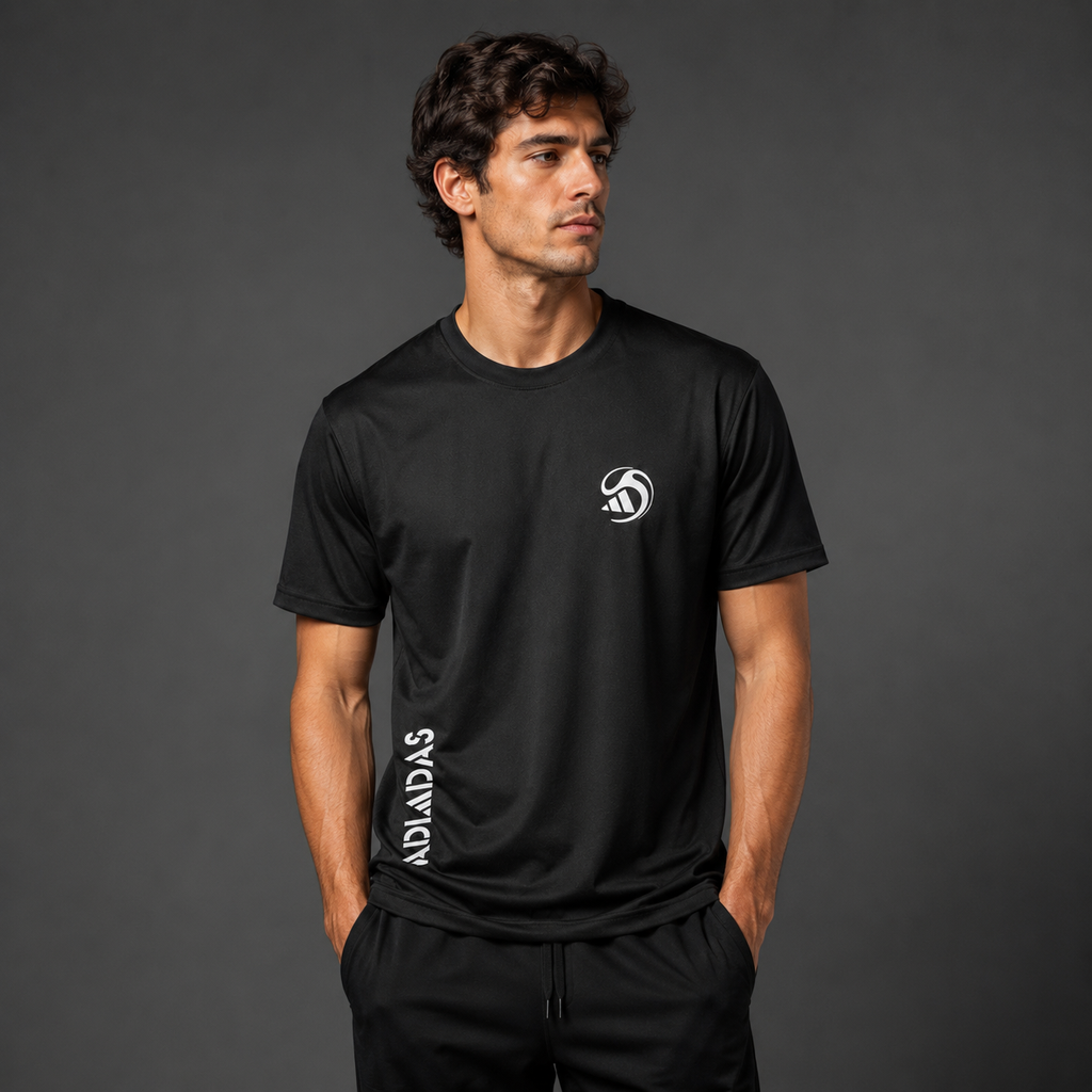 Premium Black Crew Neck T-Shirt for Men – Everyday Casual Wear | Alvix Mart